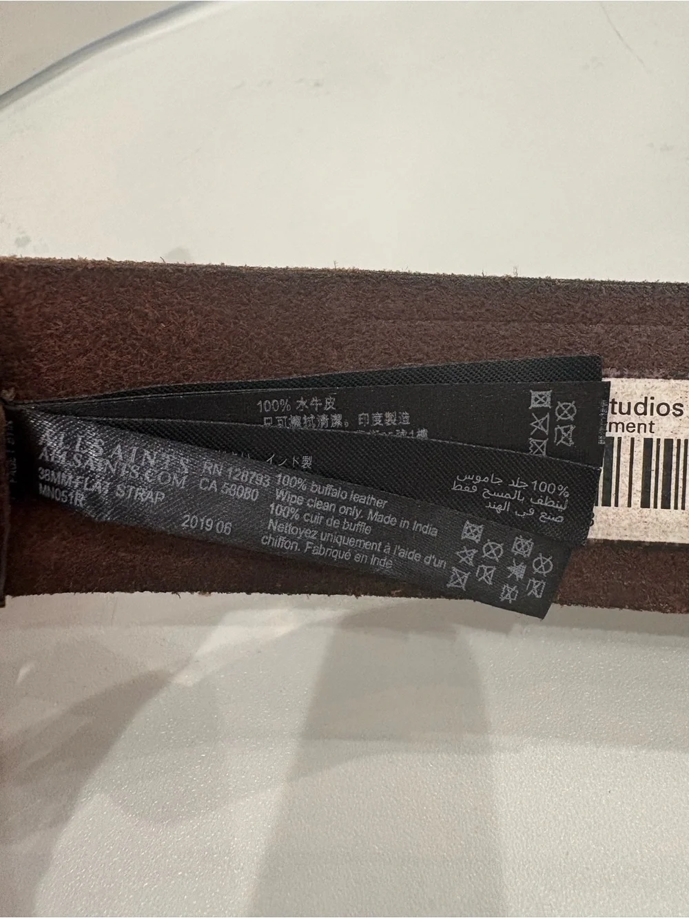 All Saints authentic men